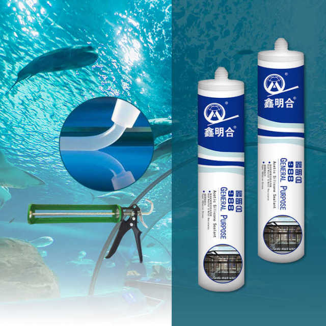 MH988 Acid Silicone Sealant | Waterproof Adhesive for Glass & General Purpose,XMHsealant,MH988 Acid Silicone Sealant | Waterproof Adhesive for Glass & General Purpose