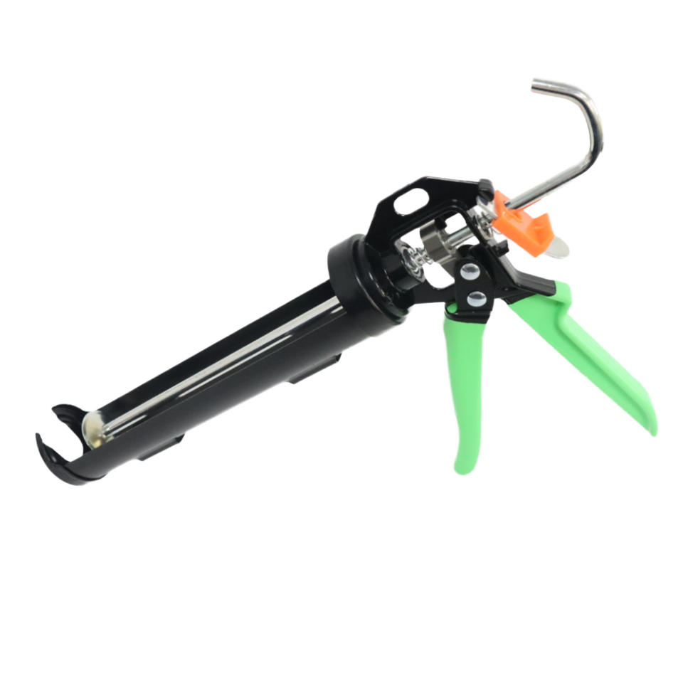9″ Industrial Manual Caulking Gun 310ml | SYQ‑01 Smooth Rod Plunger 12:1 Thrust Ratio,XMHsealant,9″ Industrial Manual Caulking Gun 310ml | SYQ‑01 Smooth Rod Plunger 12:1 Thrust Ratio