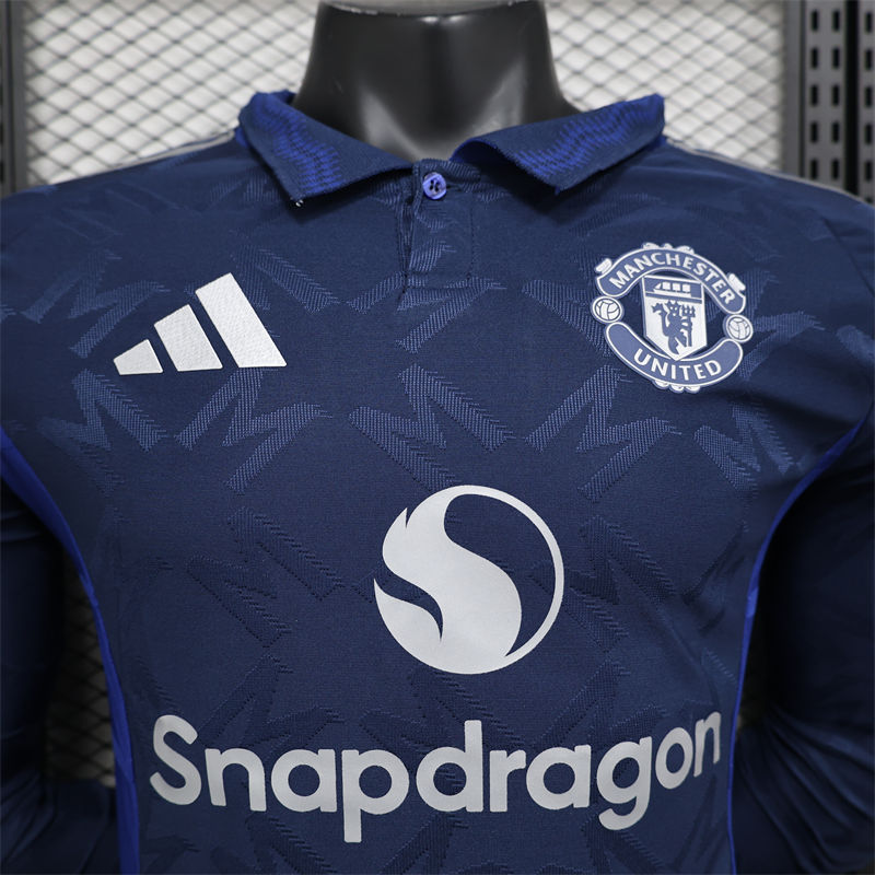 【Player Version Long Sleeves】24/25 Manchester United Away Jersey
