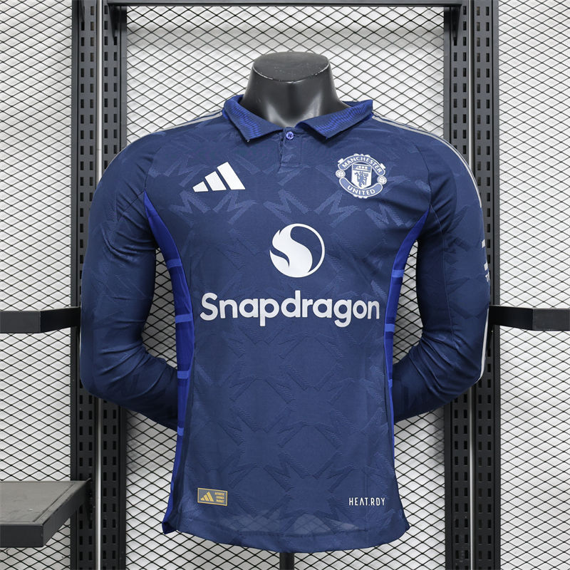 【Player Version Long Sleeves】24/25 Manchester United Away Jersey