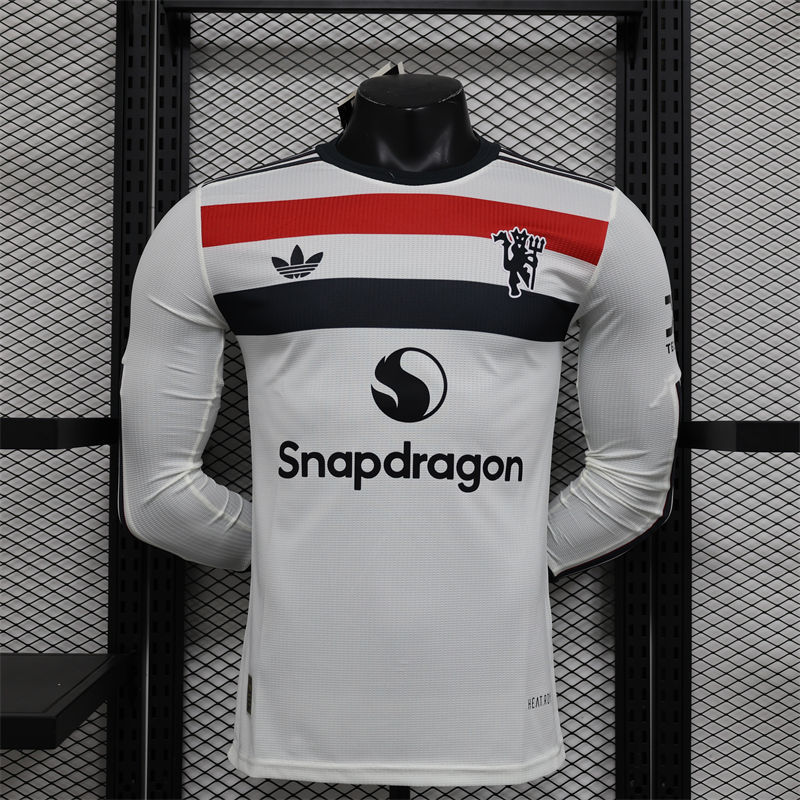 【Player Version Long Sleeves】24/25 Manchester United Third Away Jersey