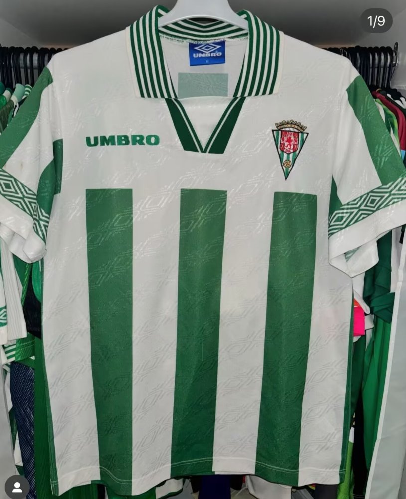 【Retro shirt】1996/97 Cordoba Home Jersey
