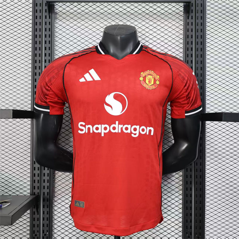 【Player Version】25/26 M-U Home Jersey