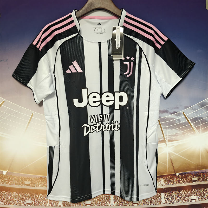 【FAN】25/26 Juventus Home sponsor Jersey