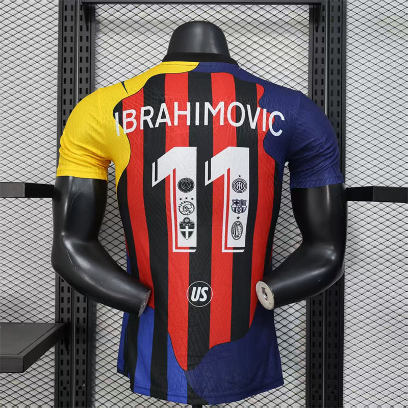 【Player Version】25/26 AC Milan Ibrahimovic Special Edition Jersey
