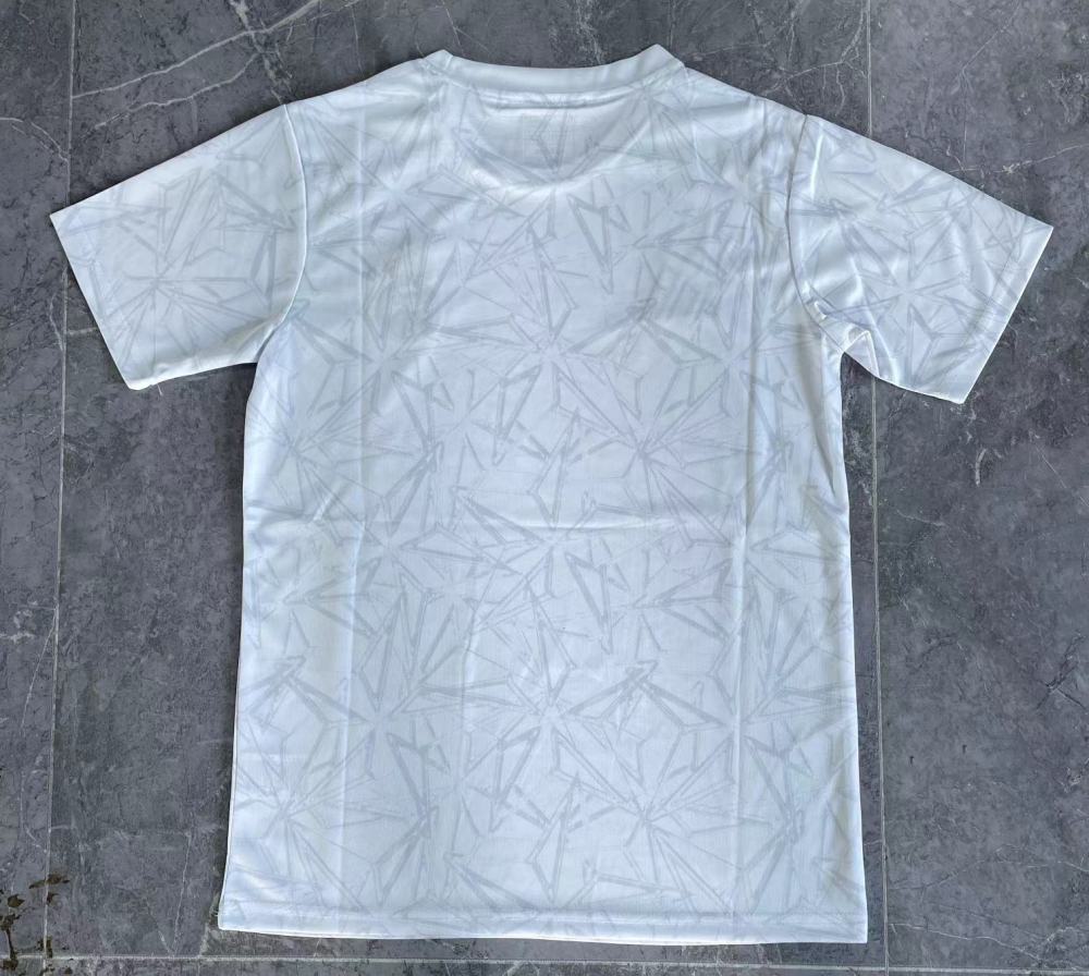 (S-3XL) 1:1 Copy Top Quality 2025/2026 Real Madrid's white pre-match training kit