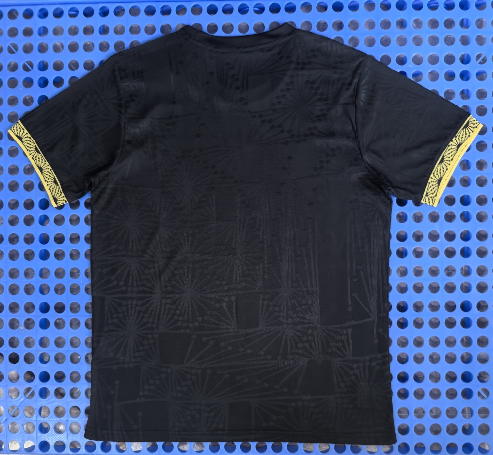 (S-3XL) 1:1 Copy Top Quality 2025/2026 Mexico Gold Cup Edition Black