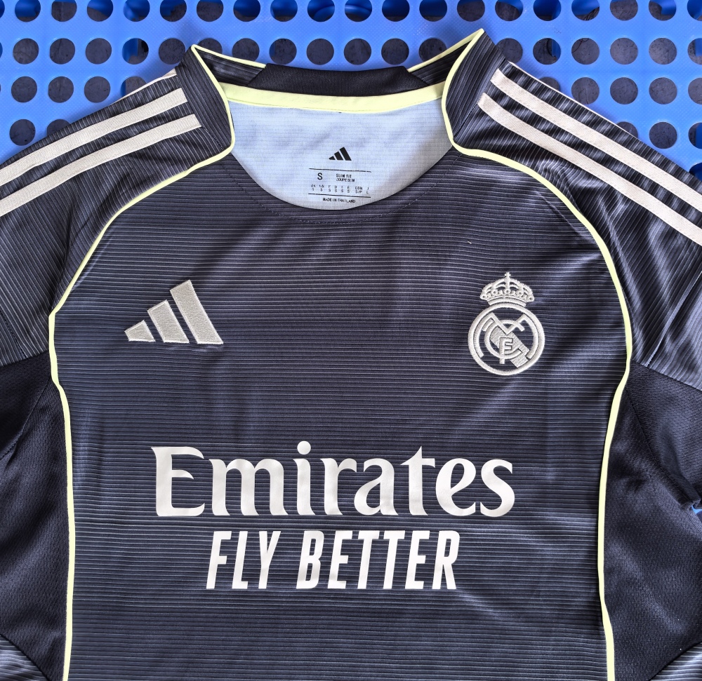 (S-3XL) 1:1 Copy Top Quality 2025/2026 Real Madrid's away