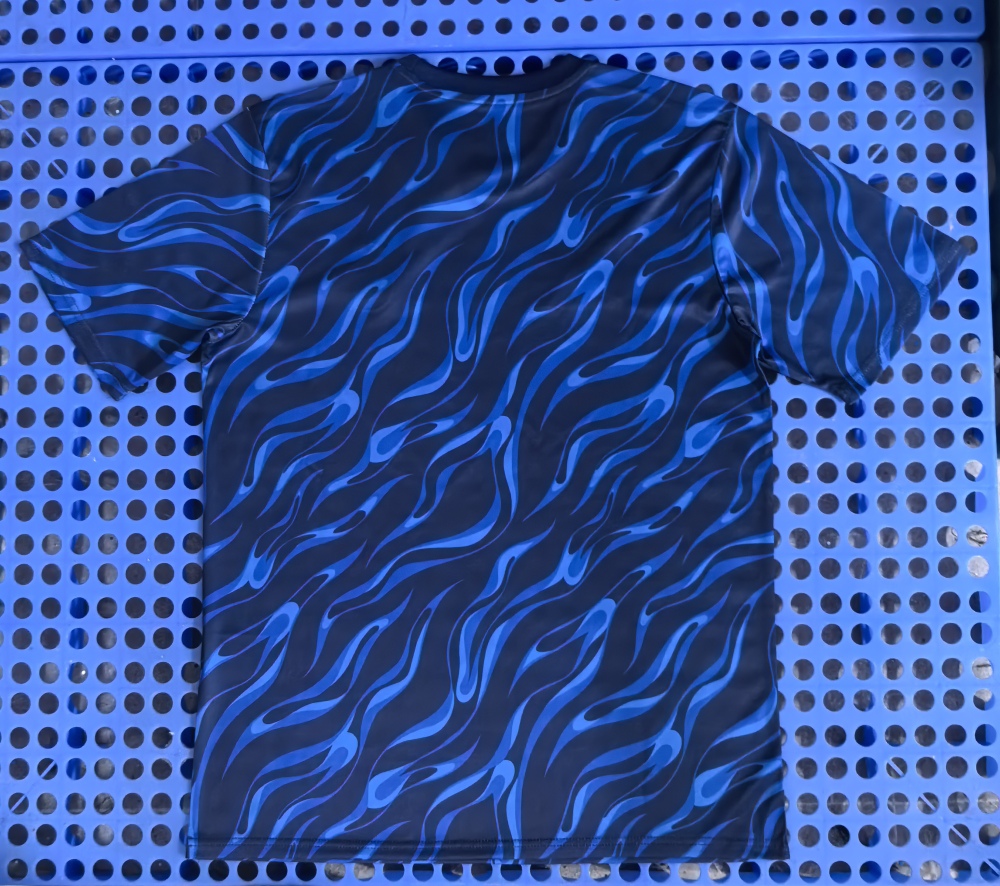 (S-3XL) 1:1 Copy Top Quality 2025/2026 Real Madrid's colorful blue pre-match training kit