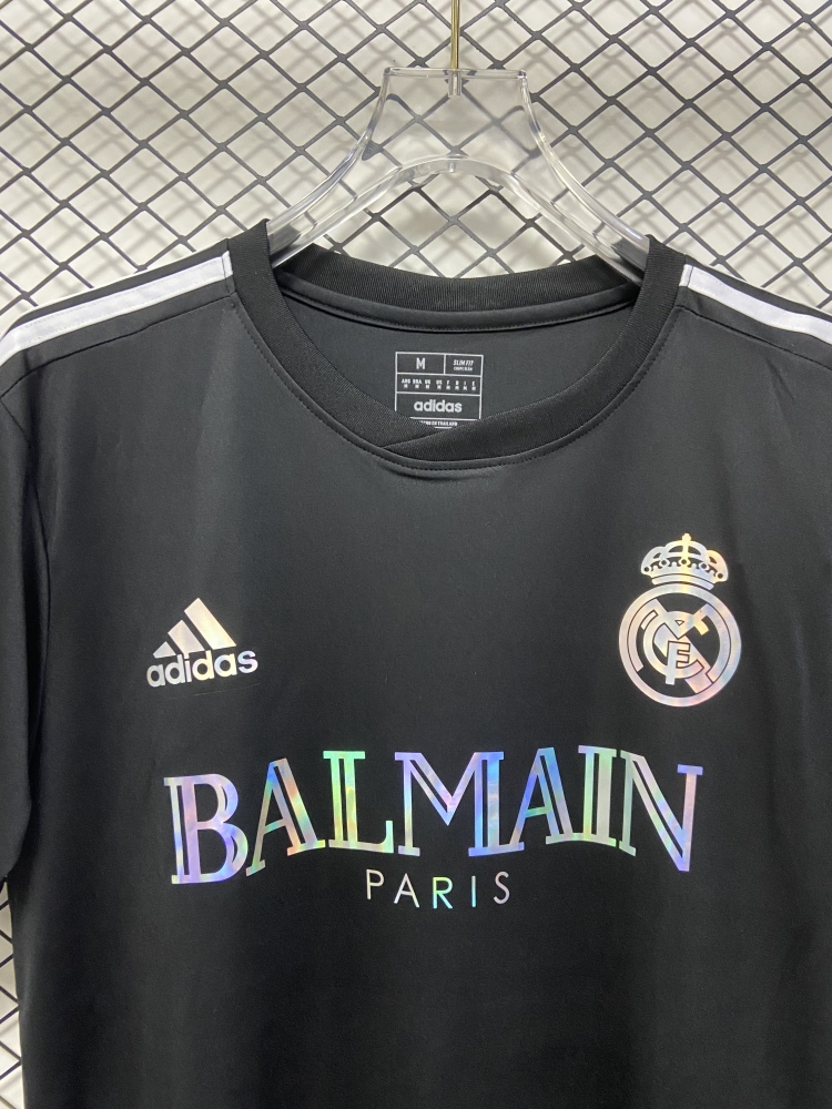 (S-3XL) 1:1 Copy Top Quality 2025/2026 Real Madrid T-shirt Gradient