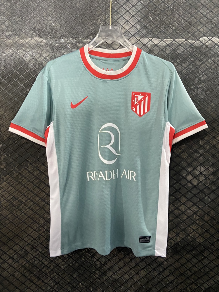 (S-3XL) 1:1 Copy Top Quality 2025/2026 Atlético Madrid away