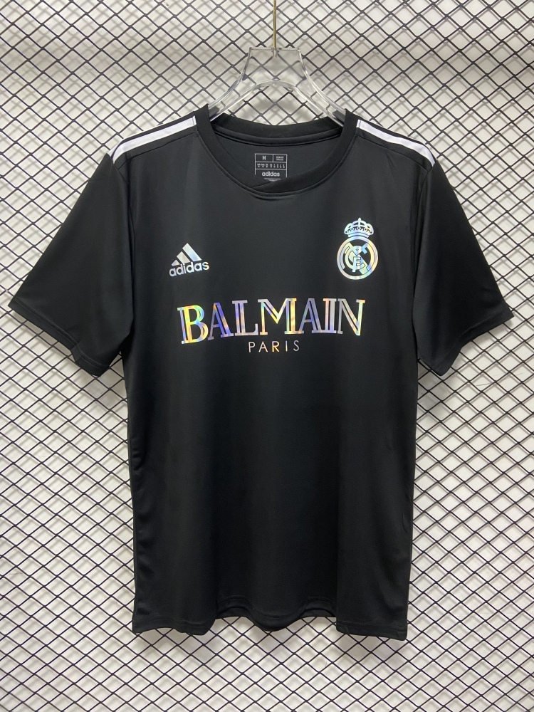 (S-3XL) 1:1 Copy Top Quality 2025/2026 Real Madrid T-shirt Gradient