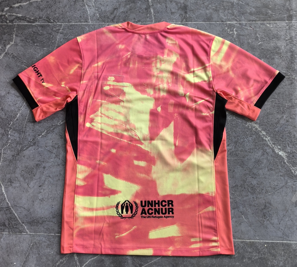 (S-3XL) 1:1 Copy Top Quality 2025/2026 Barcelona Pink Special Edition