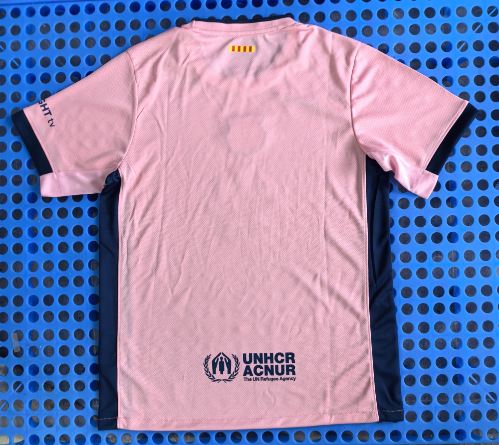 (S-3XL) 1:1 Copy Top Quality 2025/2026 Barcelona pink concept version