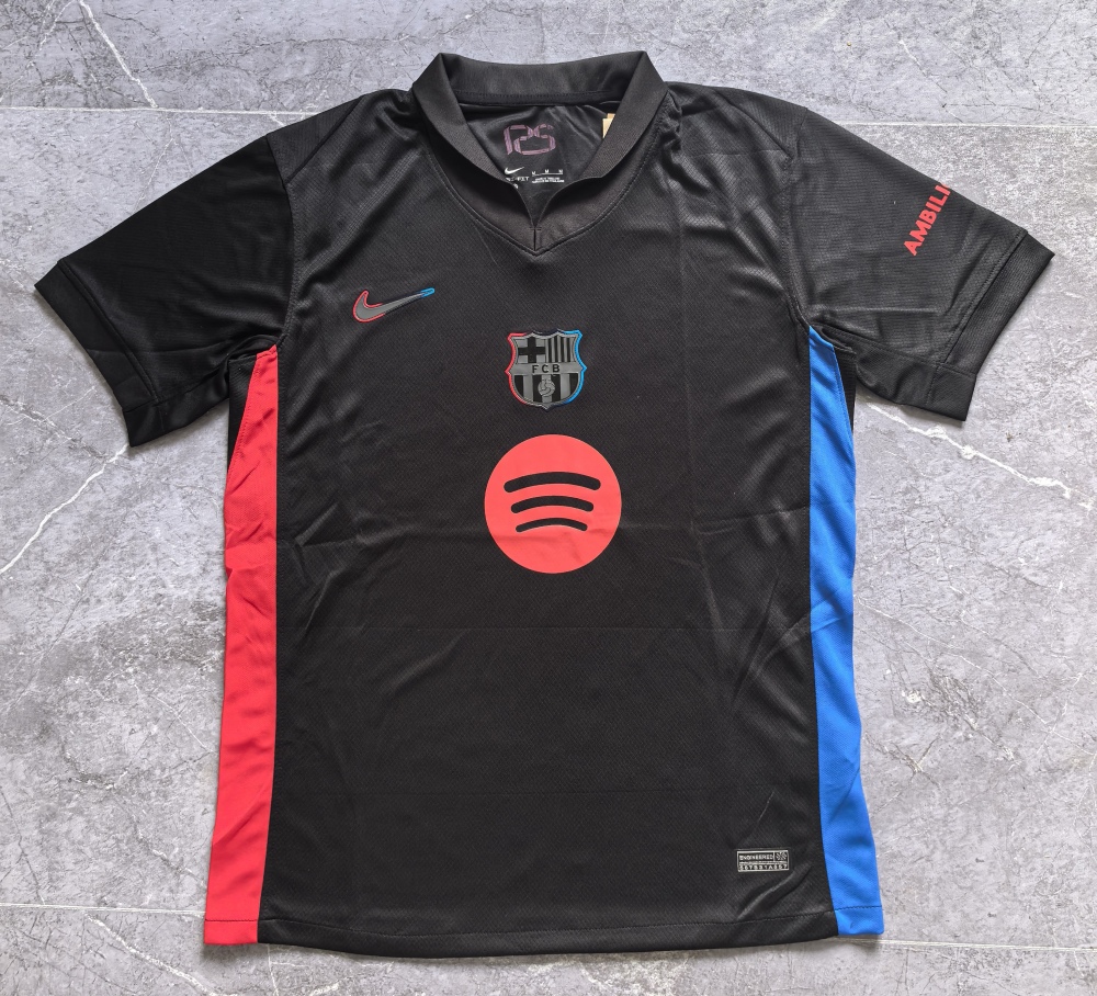 (S-3XL) 1:1 Copy Top Quality 2025/2026 Barcelona's new away advertising