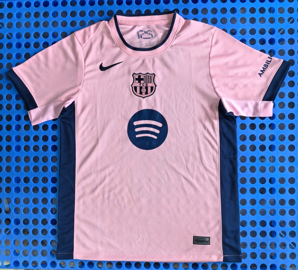 (S-3XL) 1:1 Copy Top Quality 2025/2026 Barcelona pink concept version