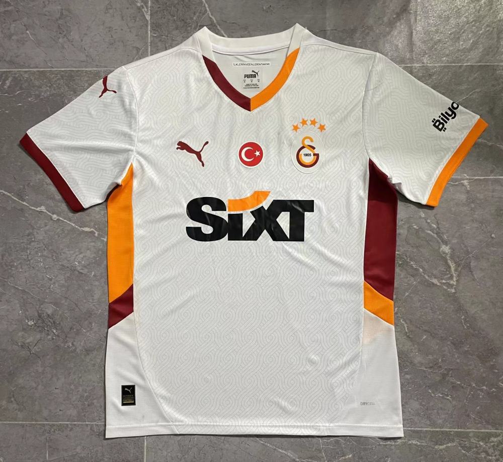 (S-3XL) 1:1 Copy Top Quality 2025/2026 Galatasaray's away kit