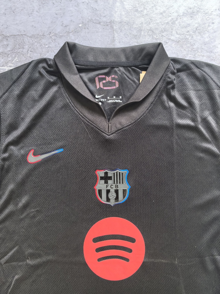(S-3XL) 1:1 Copy Top Quality 2025/2026 Barcelona's new away advertising