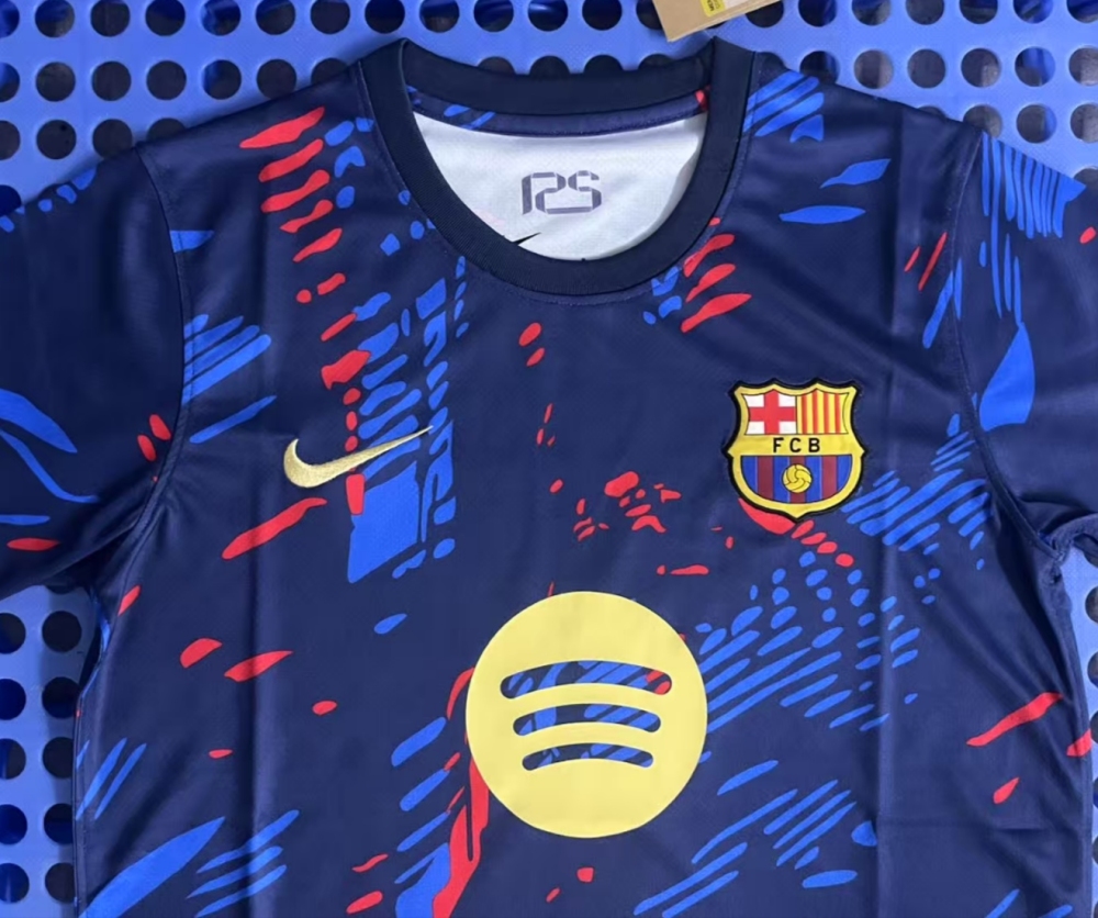 (S-3XL) 1:1 Copy Top Quality 2025/2026 Barcelona's colorful training kits