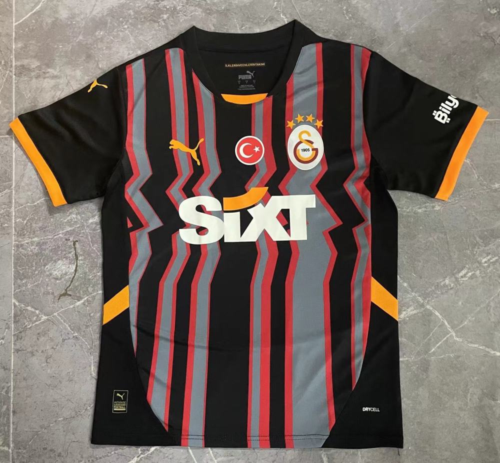 (S-3XL) 1:1 Copy Top Quality 2025/2026 Galatasaray's second away kit
