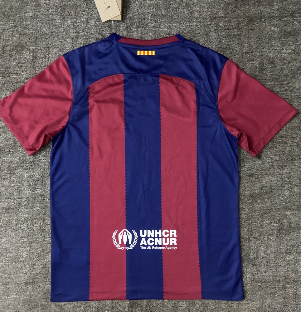 (S-3XL) 1:1 Copy Top Quality 2025/2026 Barcelona home court