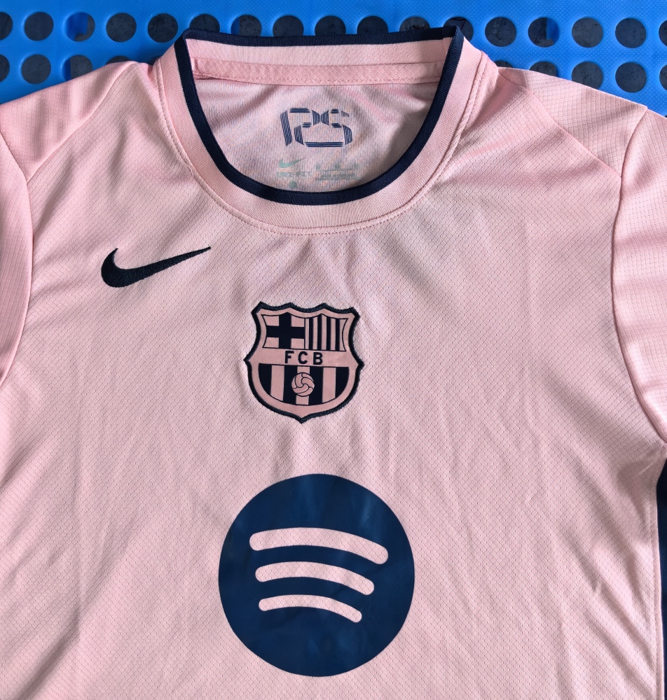 (S-3XL) 1:1 Copy Top Quality 2025/2026 Barcelona pink concept version