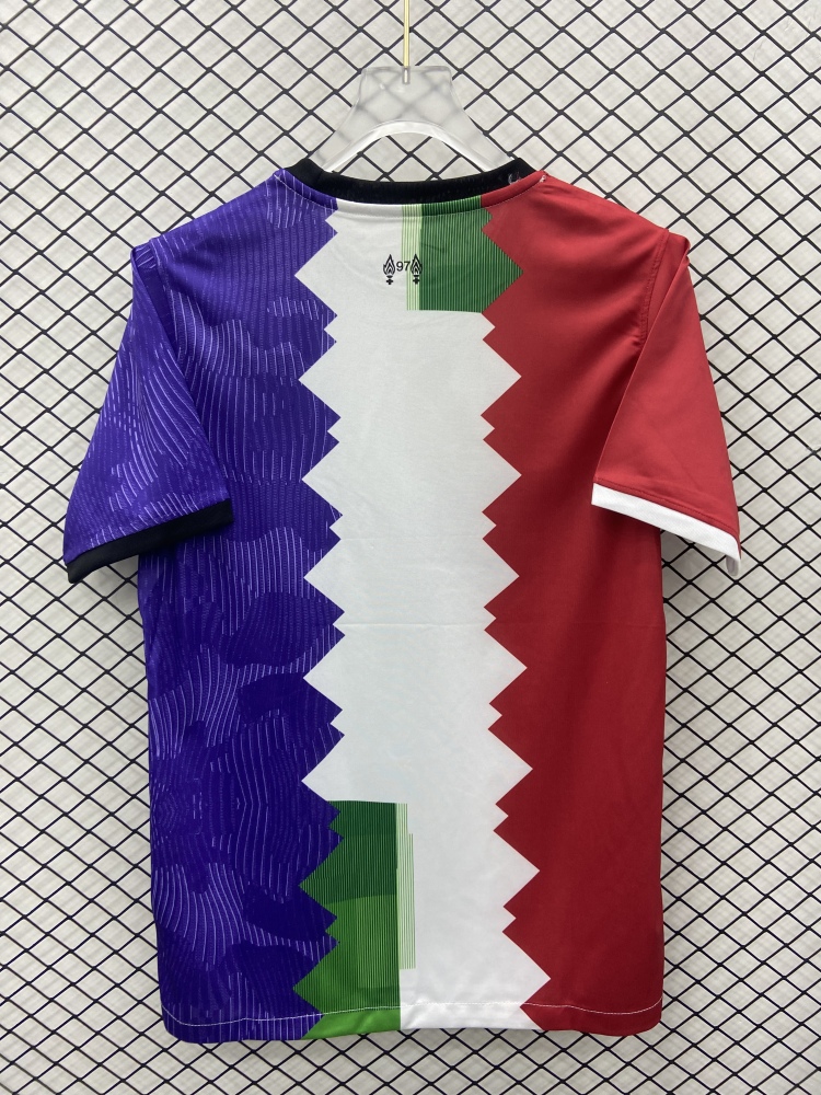 (S-3XL) 1:1 Copy Top Quality 2025/2026 Liverpool's three-colour special edition