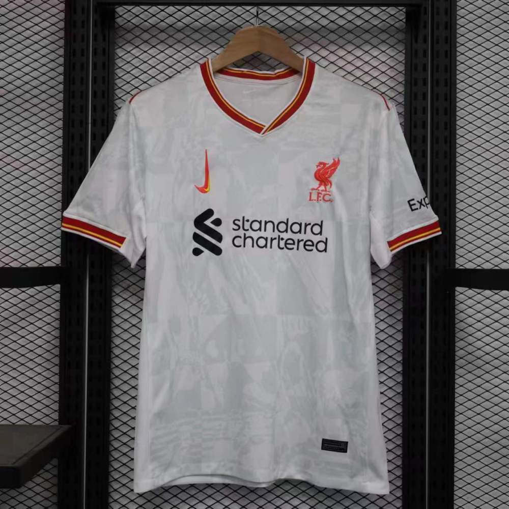 (S-3XL) 1:1 Copy Top Quality 2025/2026 Liverpool's second away kit