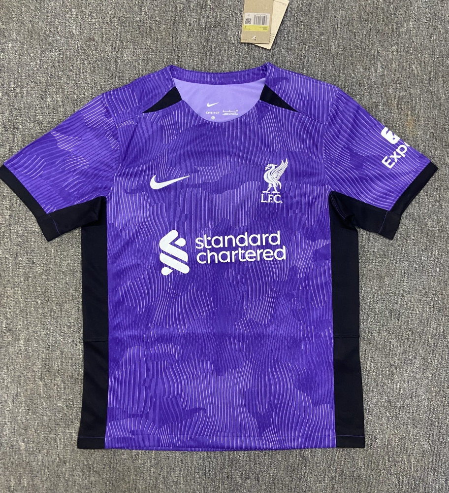 (S-3XL) 1:1 Copy Top Quality 2025/2026 Liverpool's second away kit