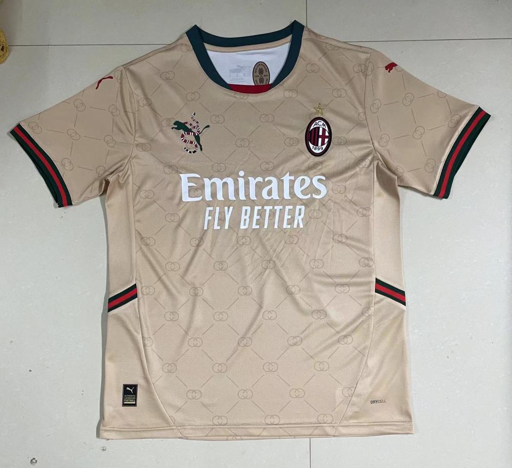 (S-3XL) 1:1 Copy Top Quality 2025/2026 AC Milan's 125th Anniversary Edition
