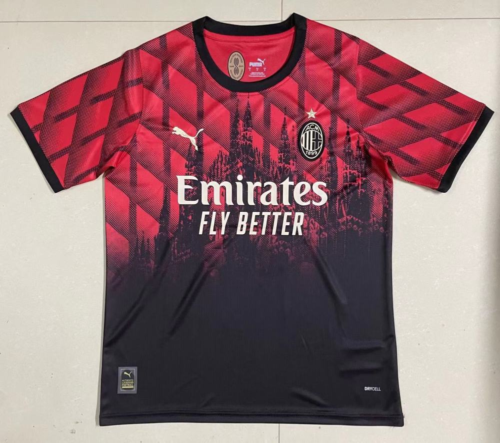 (S-3XL) 1:1 Copy Top Quality 2025/2026 AC Milan Duomo Special Edition