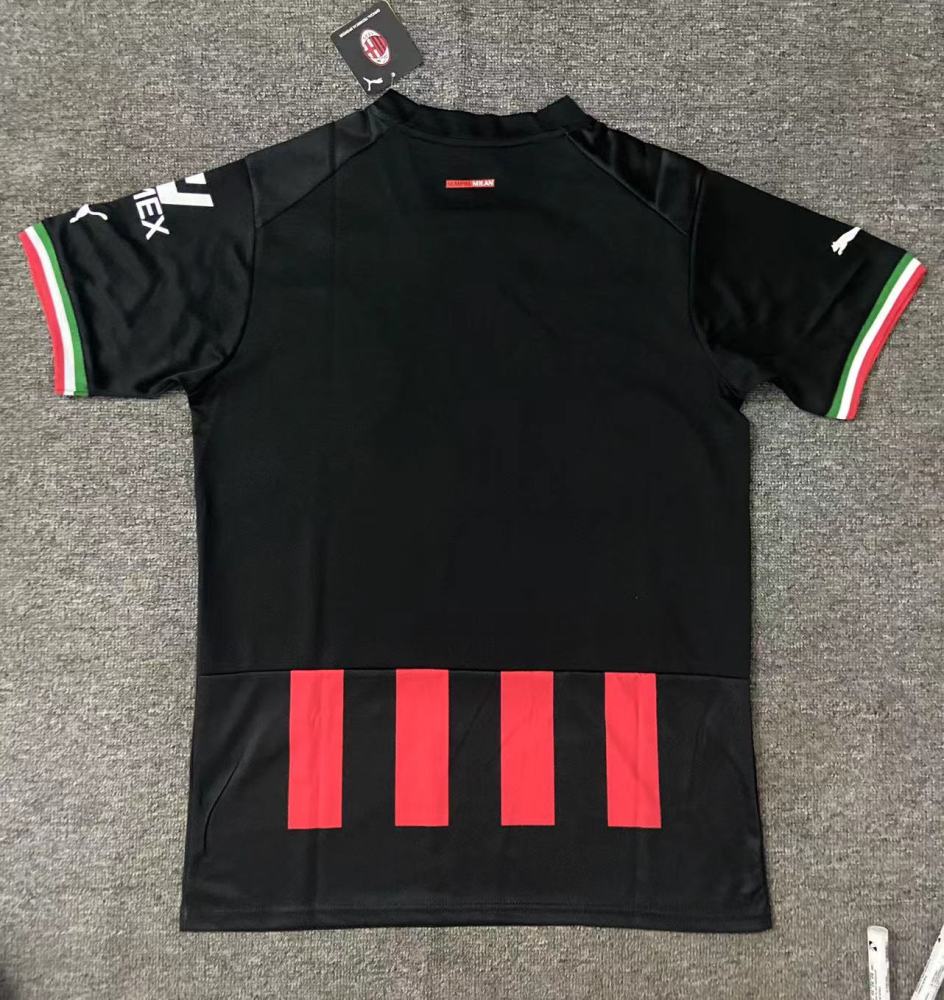 (S-3XL) 1:1 Copy Top Quality 2025/2026 AC Milan home jersey