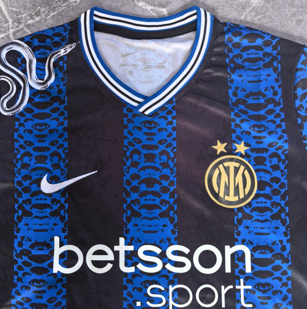 (S-3XL) 1:1 Copy Top Quality 2025/2026 Inter Milan Cobra Special Edition