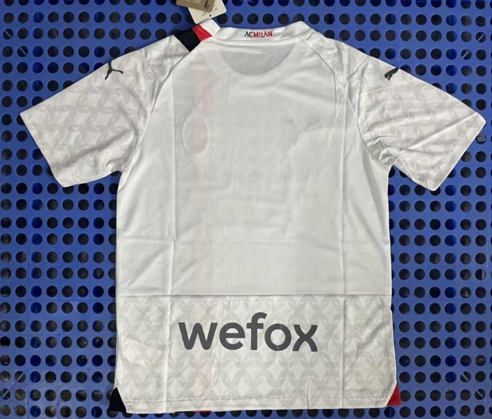 (S-3XL) 1:1 Copy Top Quality 2025/2026 AC Milan away game