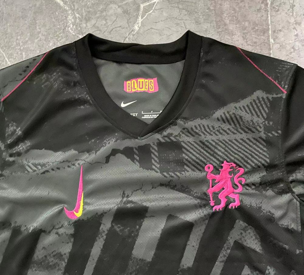 (S-3XL) 1:1 Copy Top Quality 2025/2026 Chelsea's second away kit