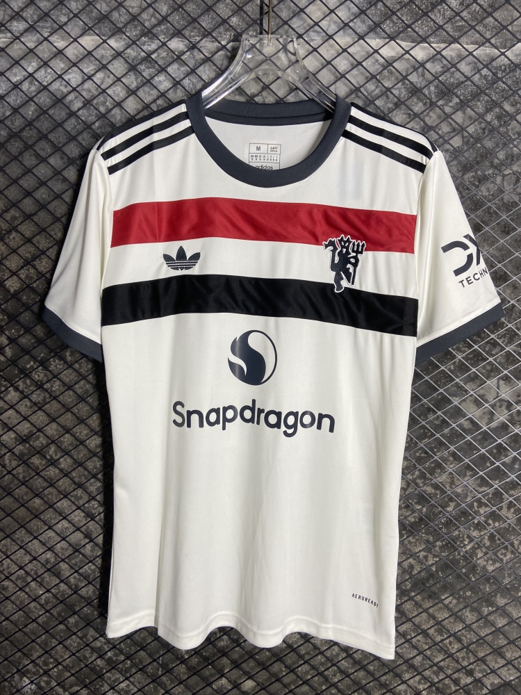 (S-3XL) 1:1 Copy Top Quality 2025/2026 Manchester United's second away kit