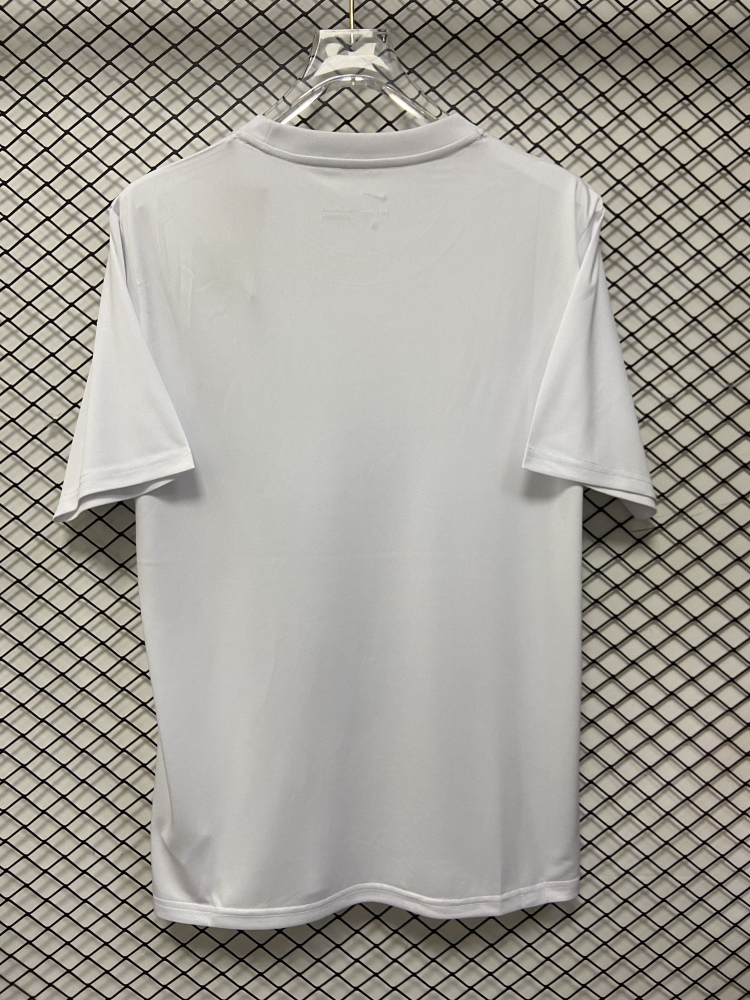 (S-3XL) 1:1 Copy Top Quality 2025/2026 Paris T-shirt with white gradient