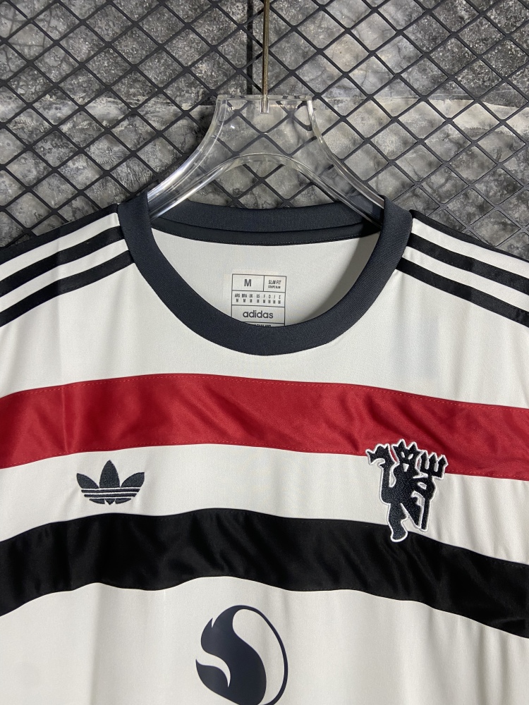 (S-3XL) 1:1 Copy Top Quality 2025/2026 Manchester United's second away kit