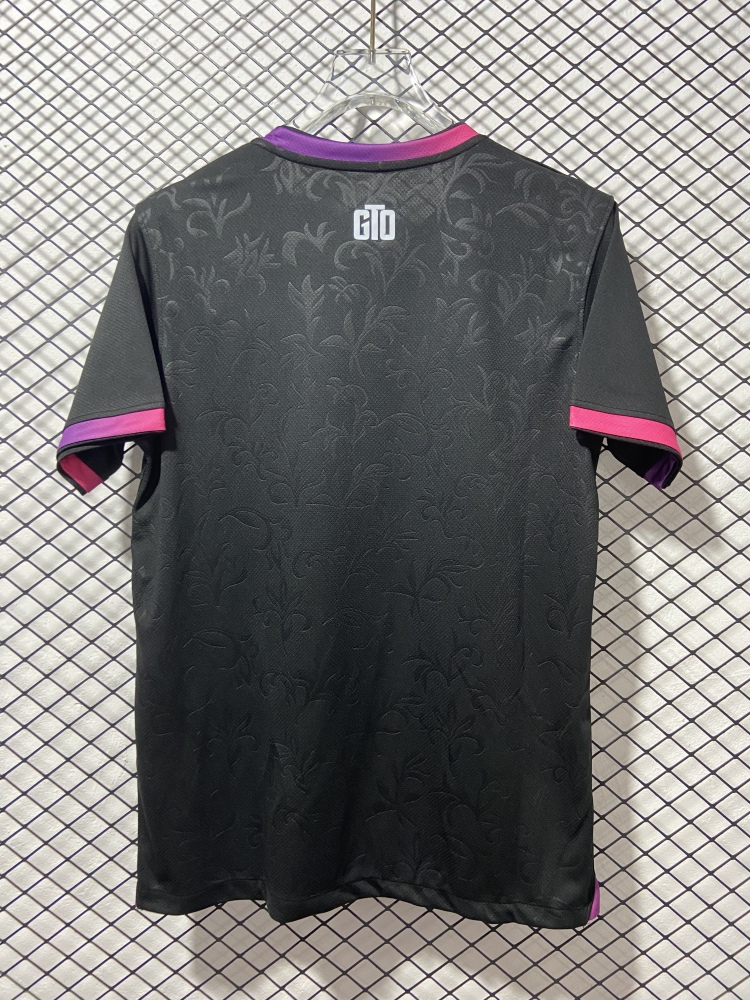 (S-3XL) 1:1 Copy Top Quality 2025/2026 Paris pre-match training kit, black