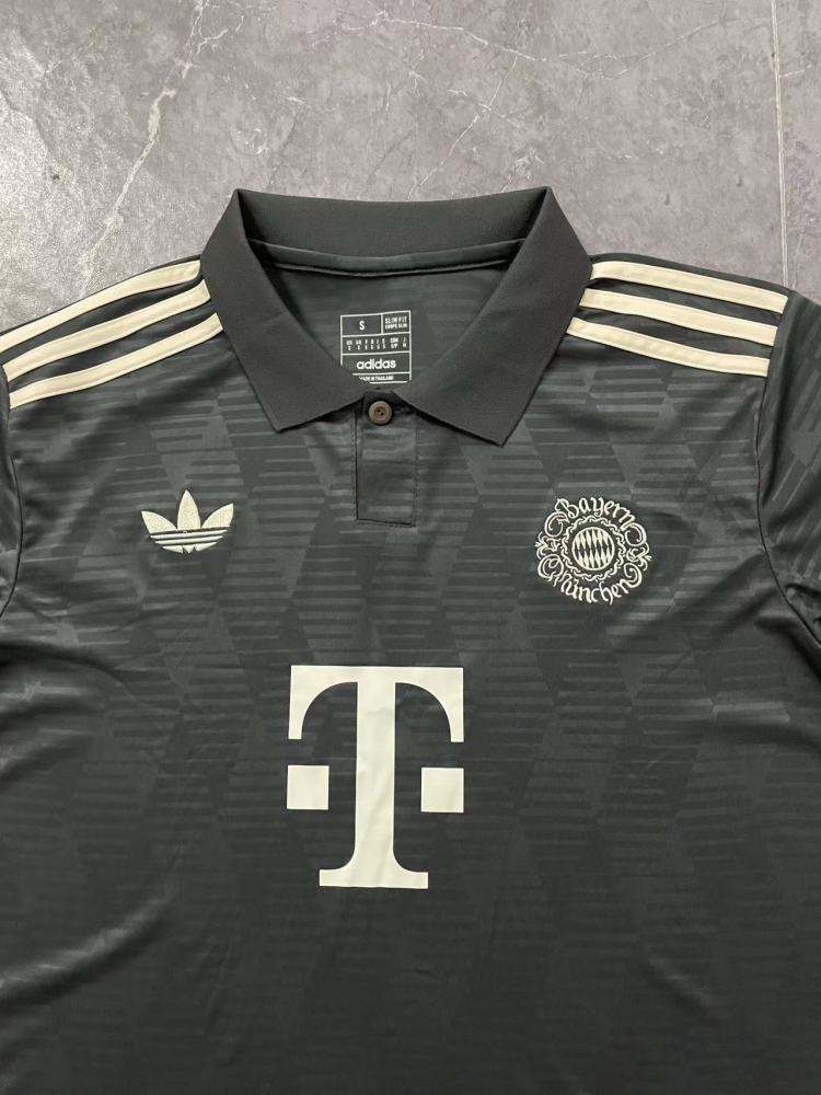 (S-3XL) 1:1 Copy Top Quality 2025/2026  Bayern Oktoberfest Grey