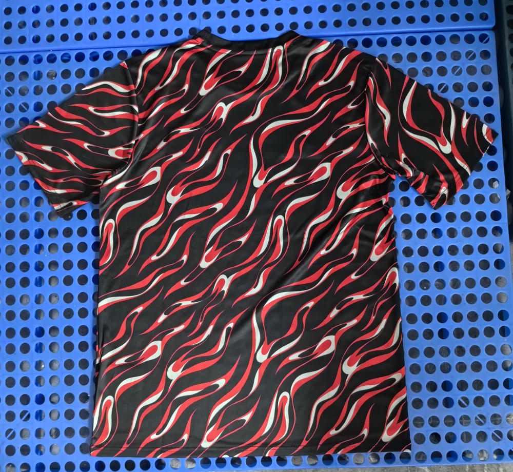 (S-3XL) 1:1 Copy Top Quality 2025/2026 Manchester United red and black pre-match training kit