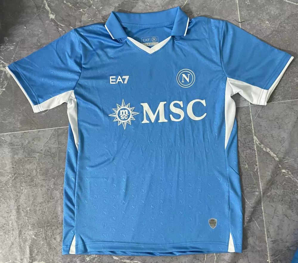 (S-3XL) 1:1 Copy Top Quality 2025/2026 24-25 Napoli Home
