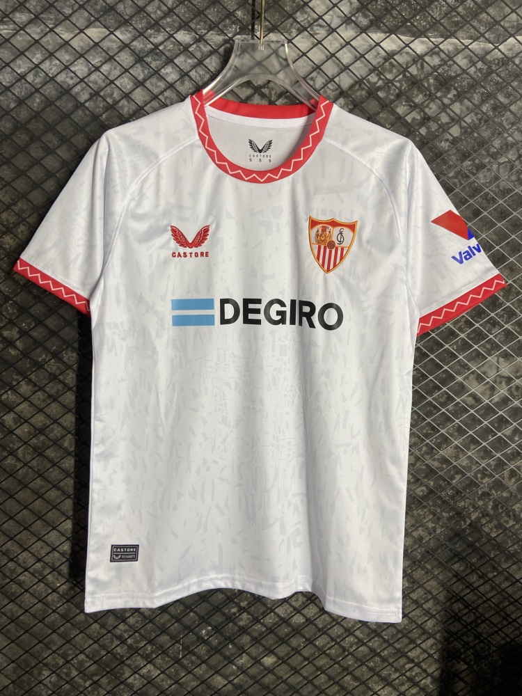 (S-3XL) 1:1 Copy Top Quality 2025/2026 24-25 Sevilla Home