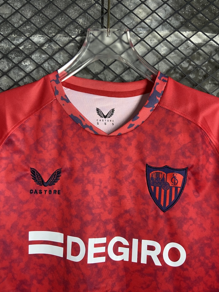 (S-3XL) 1:1 Copy Top Quality 2025/2026 24-25 Sevilla Away