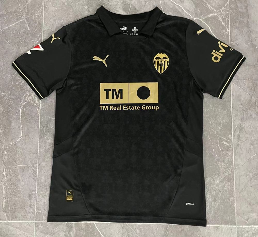 (S-3XL) 1:1 Copy Top Quality 2025/2026 24-25 Valencia Away