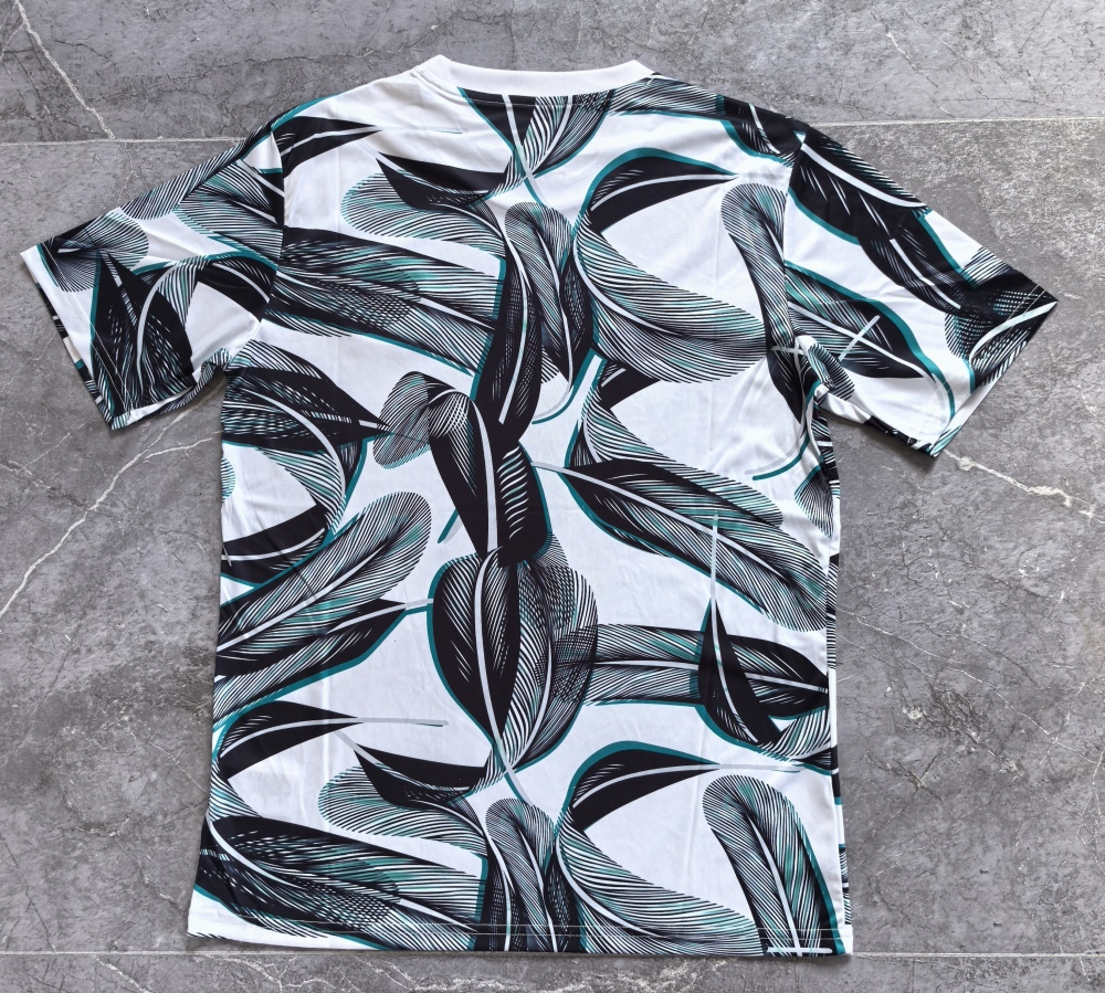 (S-3XL) 1:1 Copy Top Quality 2025/2026 Newcastle United (feather pattern) white