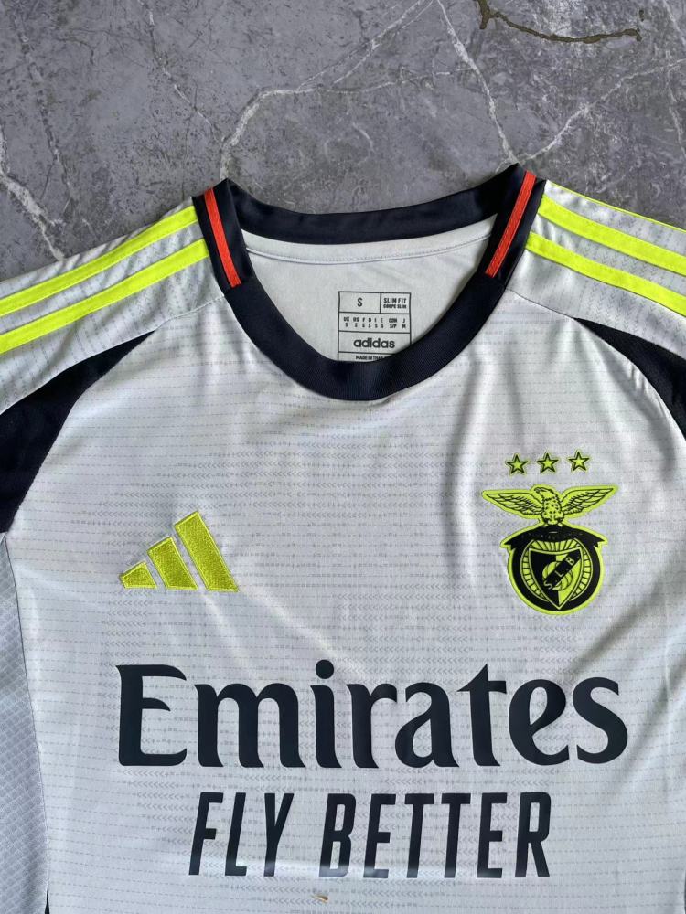 (S-3XL) 1:1 Copy Top Quality 2025/2026 Benfica's second away kit