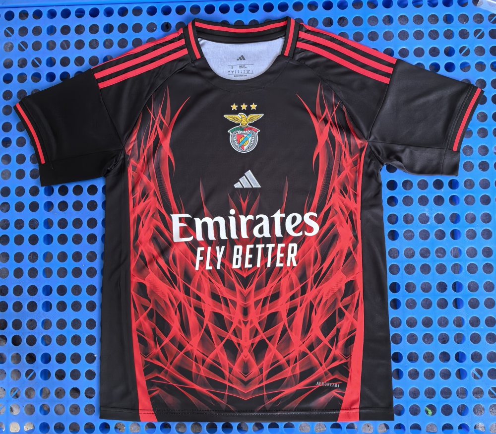 (S-3XL) 1:1 Copy Top Quality 2025/2026 Benfica Special Edition (Red)