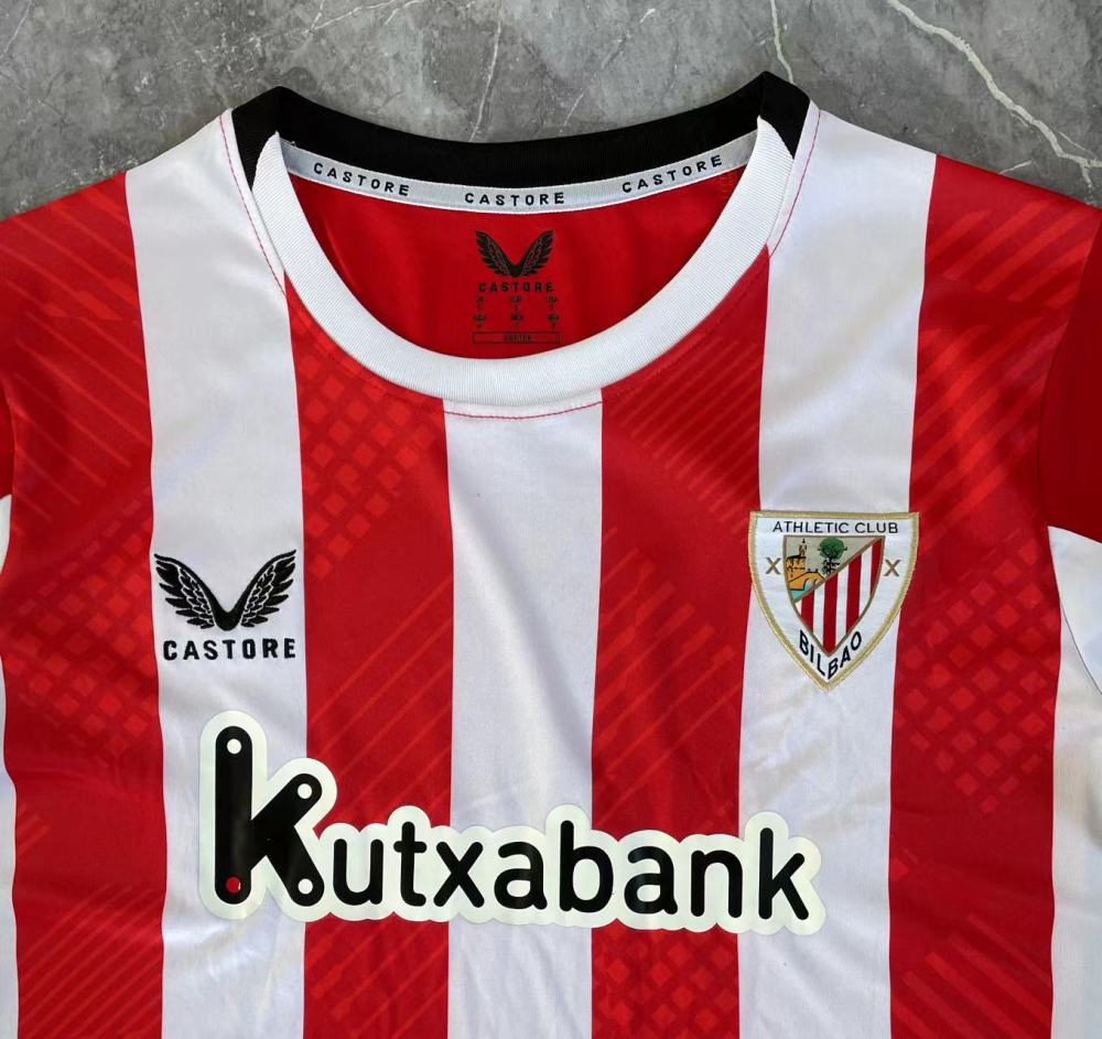 (S-3XL) 1:1 Copy Top Quality 2025/2026 24-25 Athletic Bilbao Home