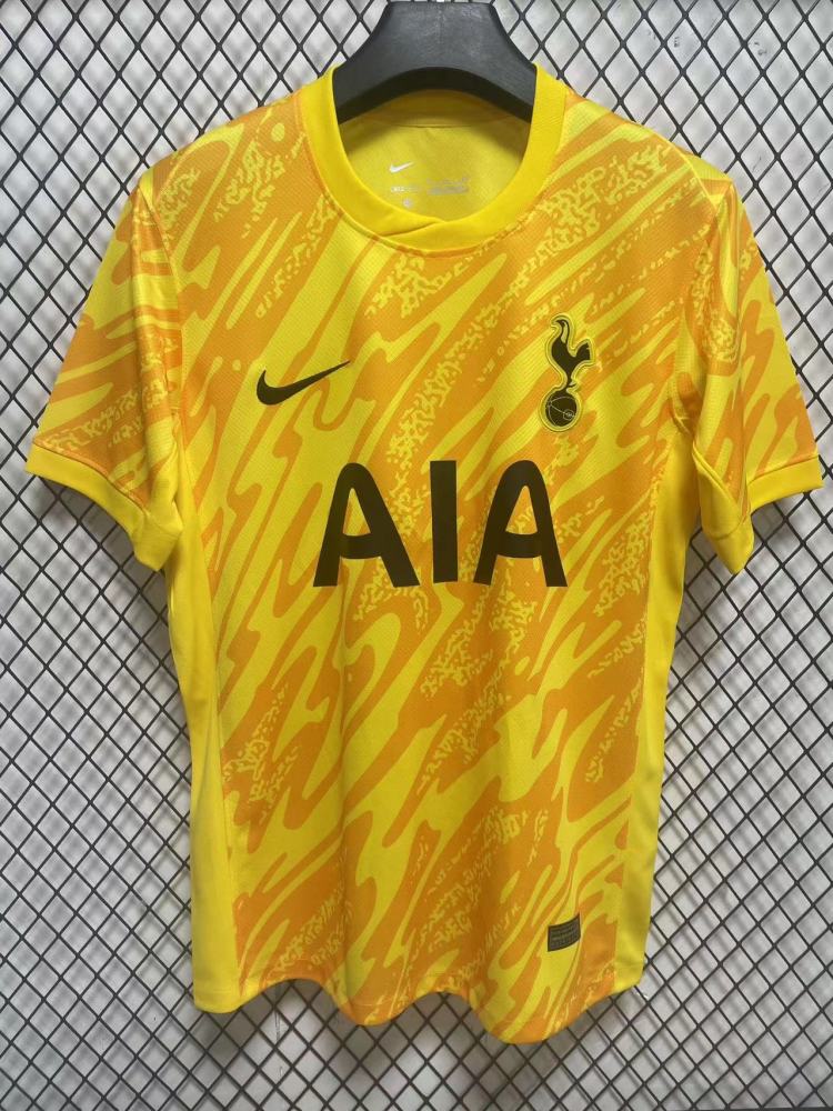 (S-3XL) 1:1 Copy Top Quality 2025/2026 Spurs goalkeeper (in) yellow